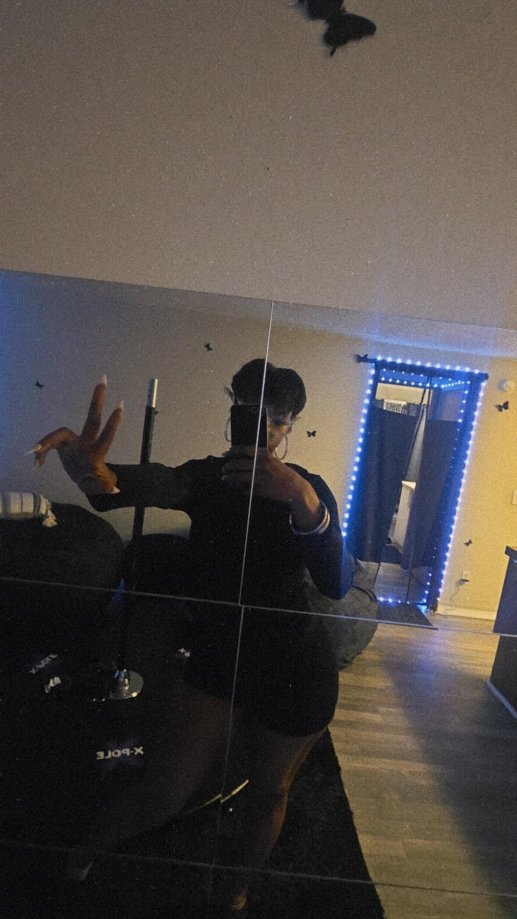 Home Gym Mirror for Wall, 55