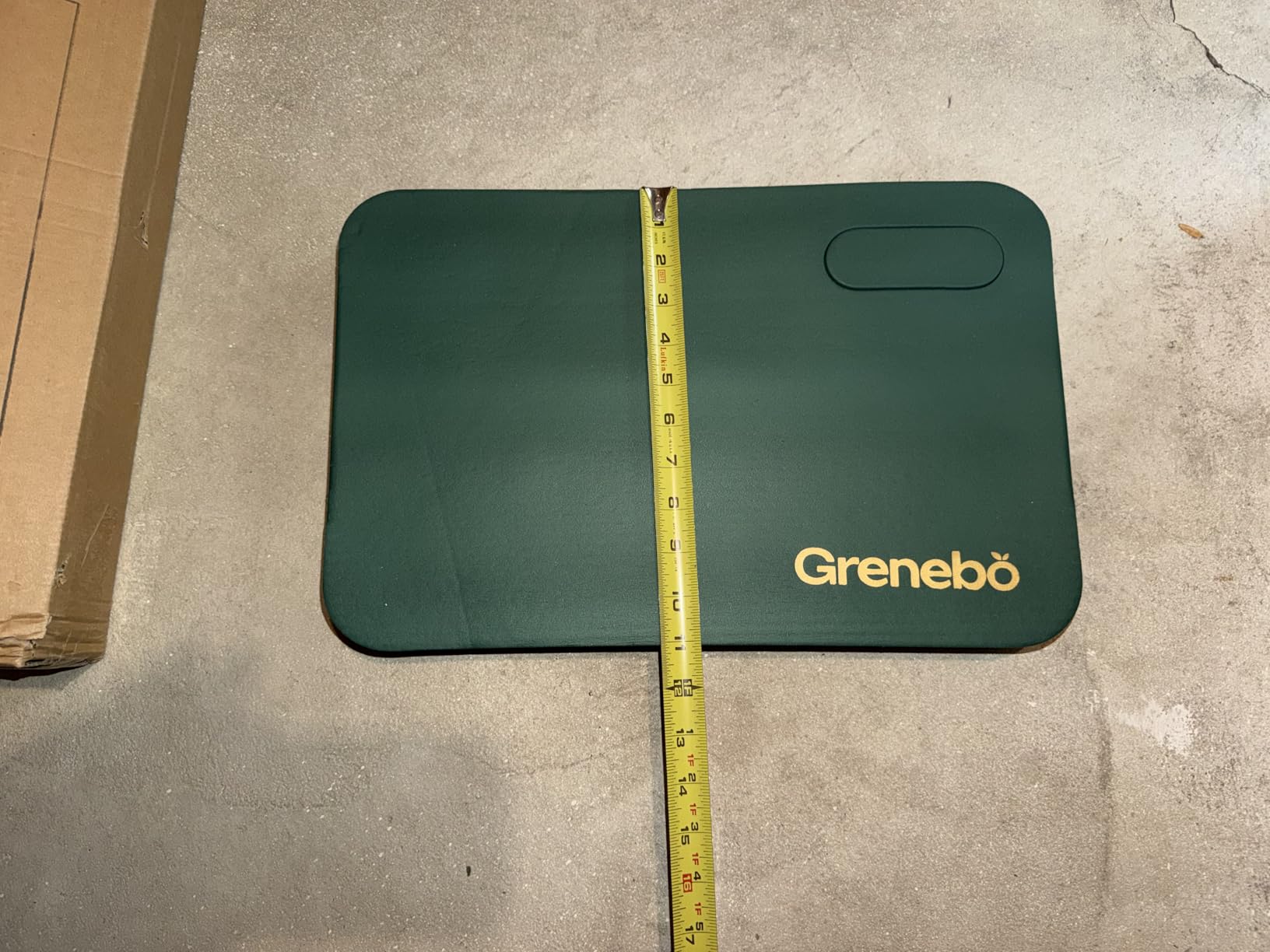Grenebo 2-Pack Kneeling Pads, Extra Thick NBR, 17.3 x 11 x 1.6 in, Black customer photo 1