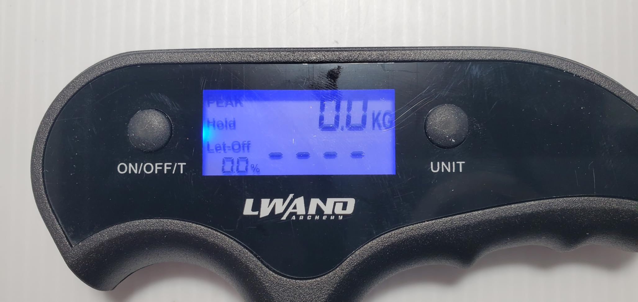 LWANO Digital Bow Scale, 110lbs/50kg Archery Compound Bow Scale | Peak/Hold/Let-Off Function, Aluminum, Up to 110lbs/50kg customer photo 1