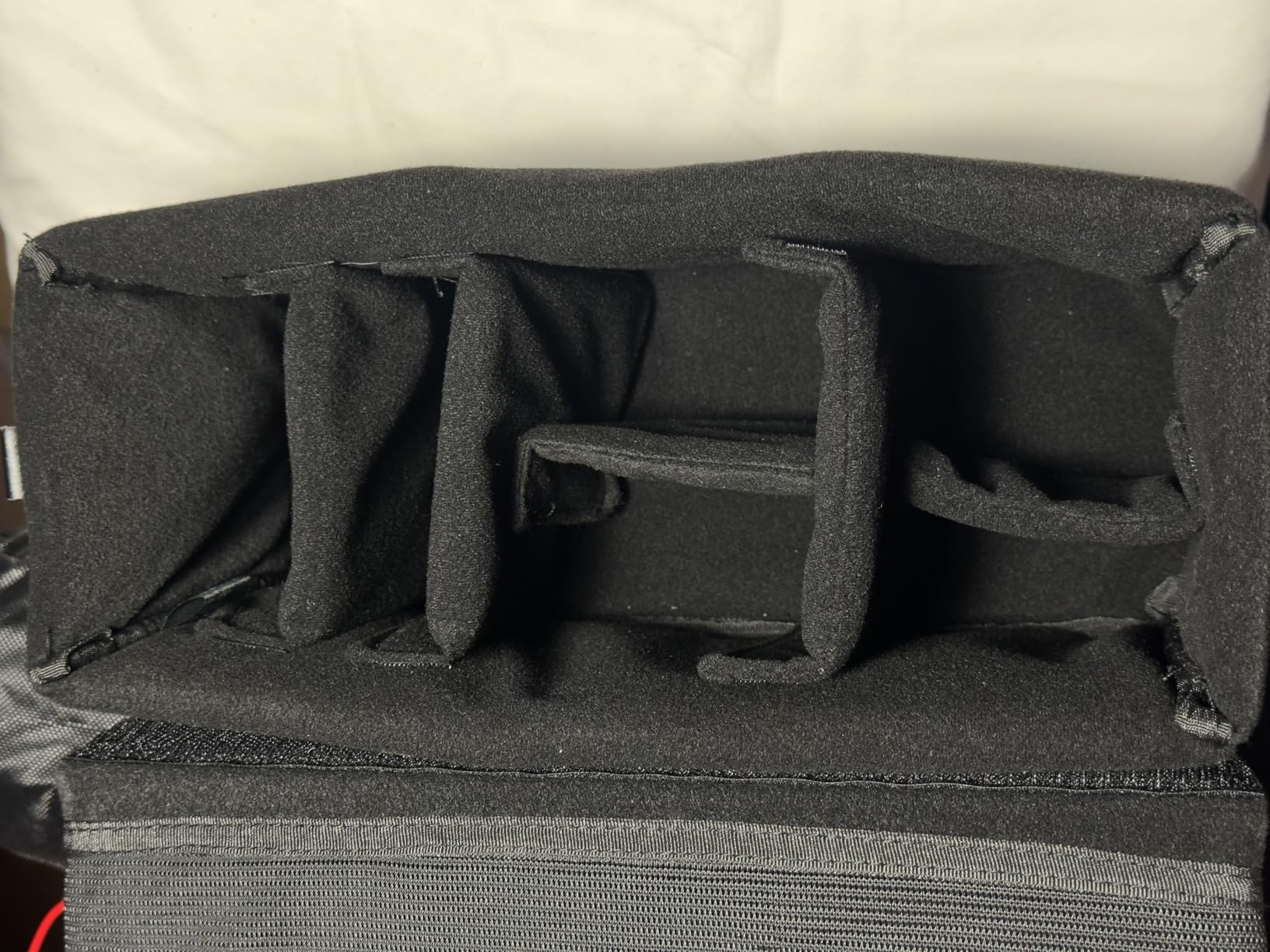 AMBITFUL D1 Cube Camera Insert Padded Organizer with Divider Apricot 5.2L | For mirrorless DSLR, beige color, large size 11.8'' x 6.3'' x 4.72'' External, 11'' x 5.9'' x 3.93'' Internal customer photo 1