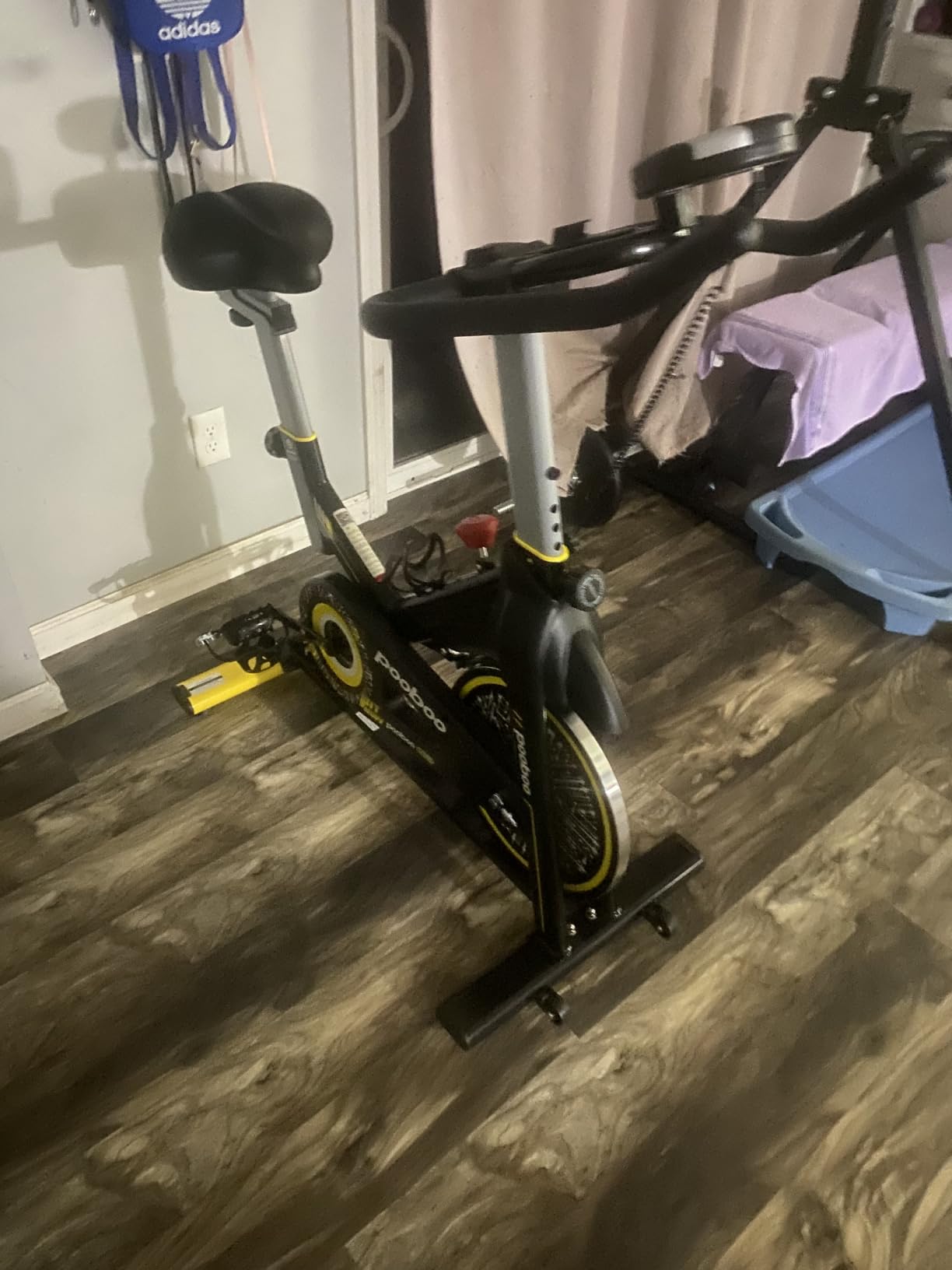 Stationary Exercise Bike for home, Magnetic Resistance, Silence & Smart App customer photo 1