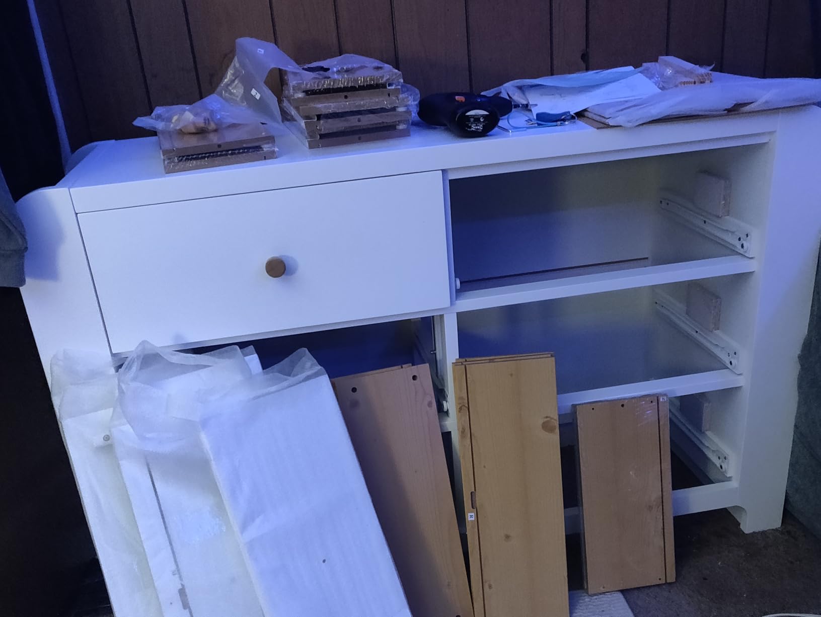 Graco Read-with-Me 3 Drawer Chest with Removable Changing Topper, Hazelnut customer photo 2