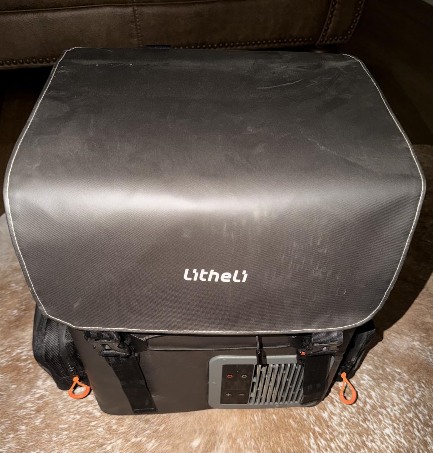 LiTHELi 12 Volt Portable Refrigerator with 2 U20 Batteries,20L/21QT Car Fridge, Portable Freezer (-4℉~68℉),Compressor Cooler with 12V/24 DC for Outdoor Camping Overlanding Truck RV SUV Van customer photo 1