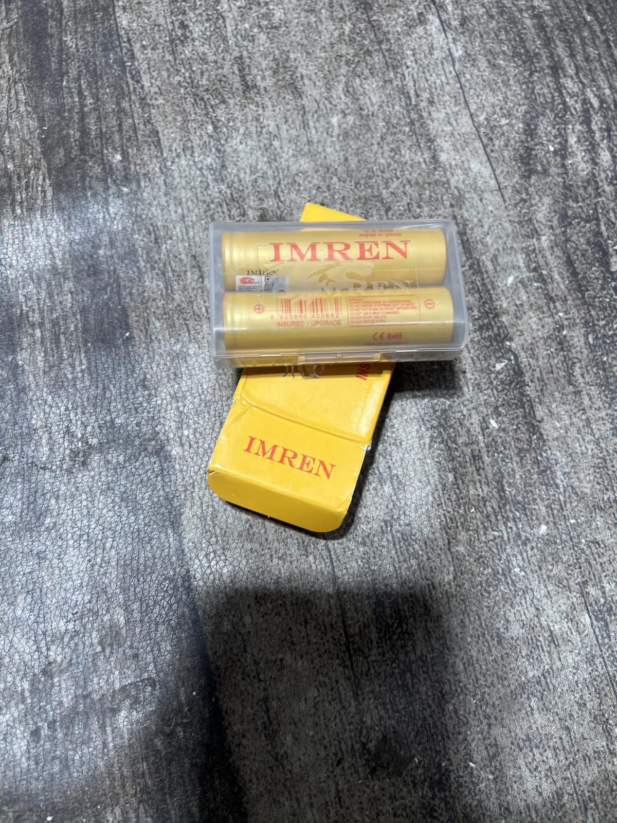 Imren Rechargeable 18650 Batteries, 3500 mAh (4 Pack) customer photo 1