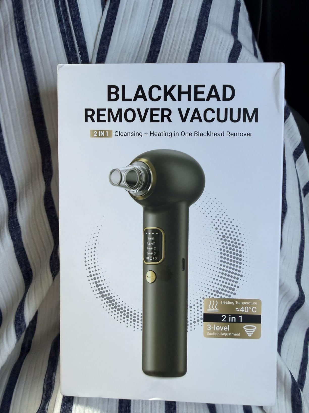 Heated Blackhead Remover Pore Vacuum with 5 Probes & 3 Suction Modes customer photo 1