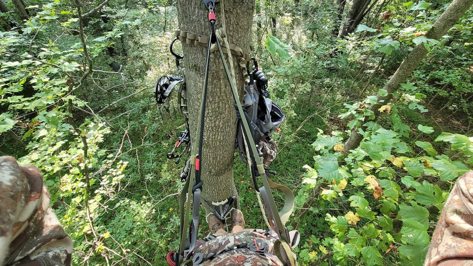 XOP Invader Tree Saddle Platform - 6061 Aluminium Saddle Hunting Platform - Tree Saddle Hunting System customer photo 2