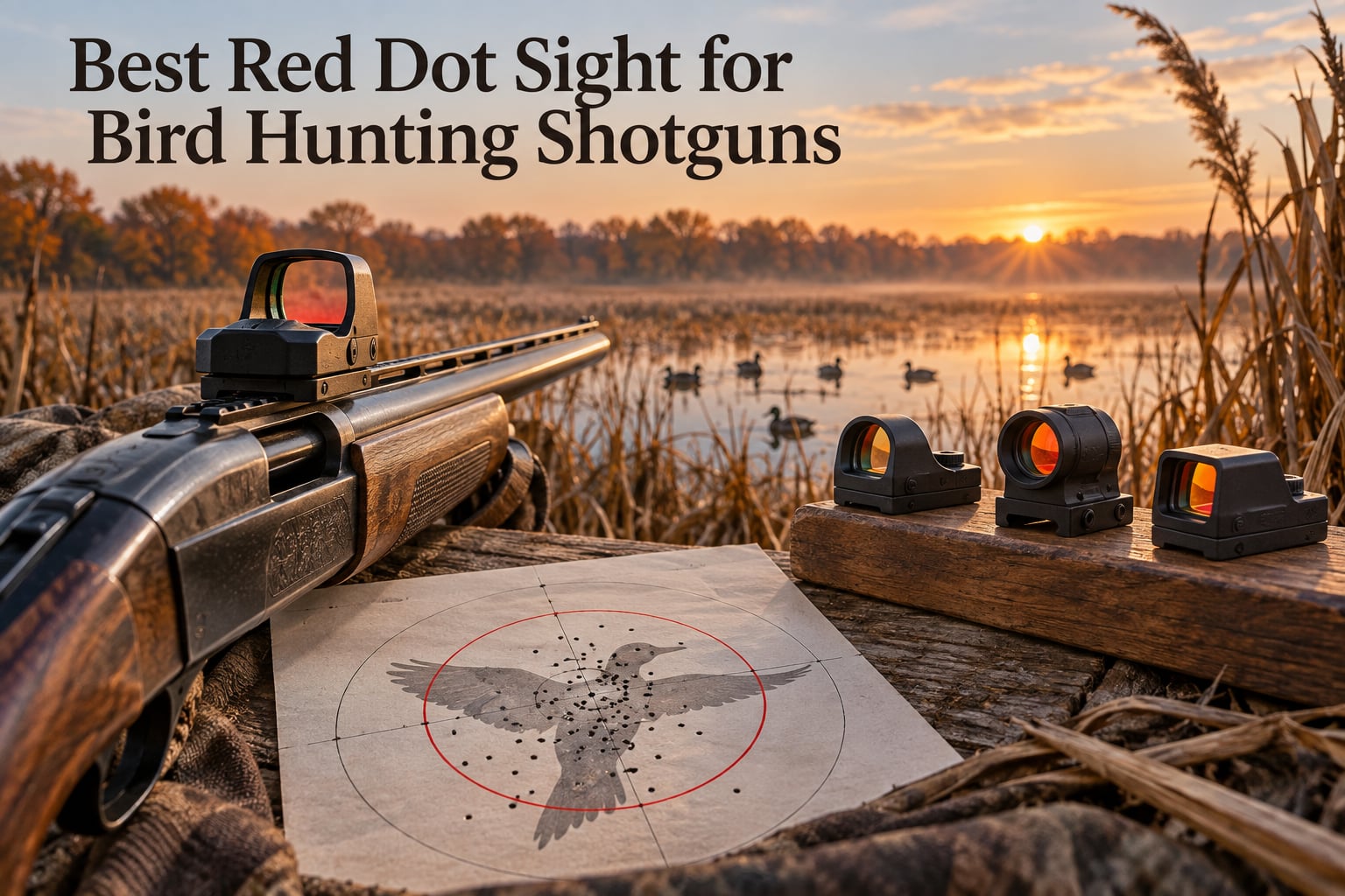 Best Red Dot Sight for Bird Hunting Shotguns