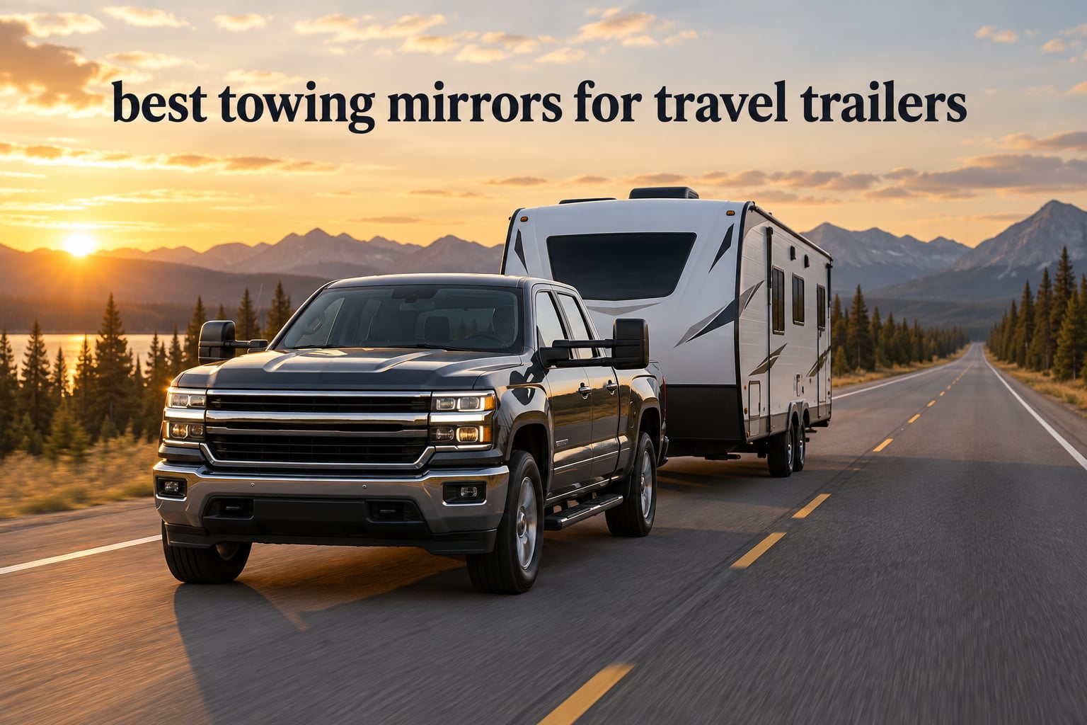 best towing mirrors for travel trailers