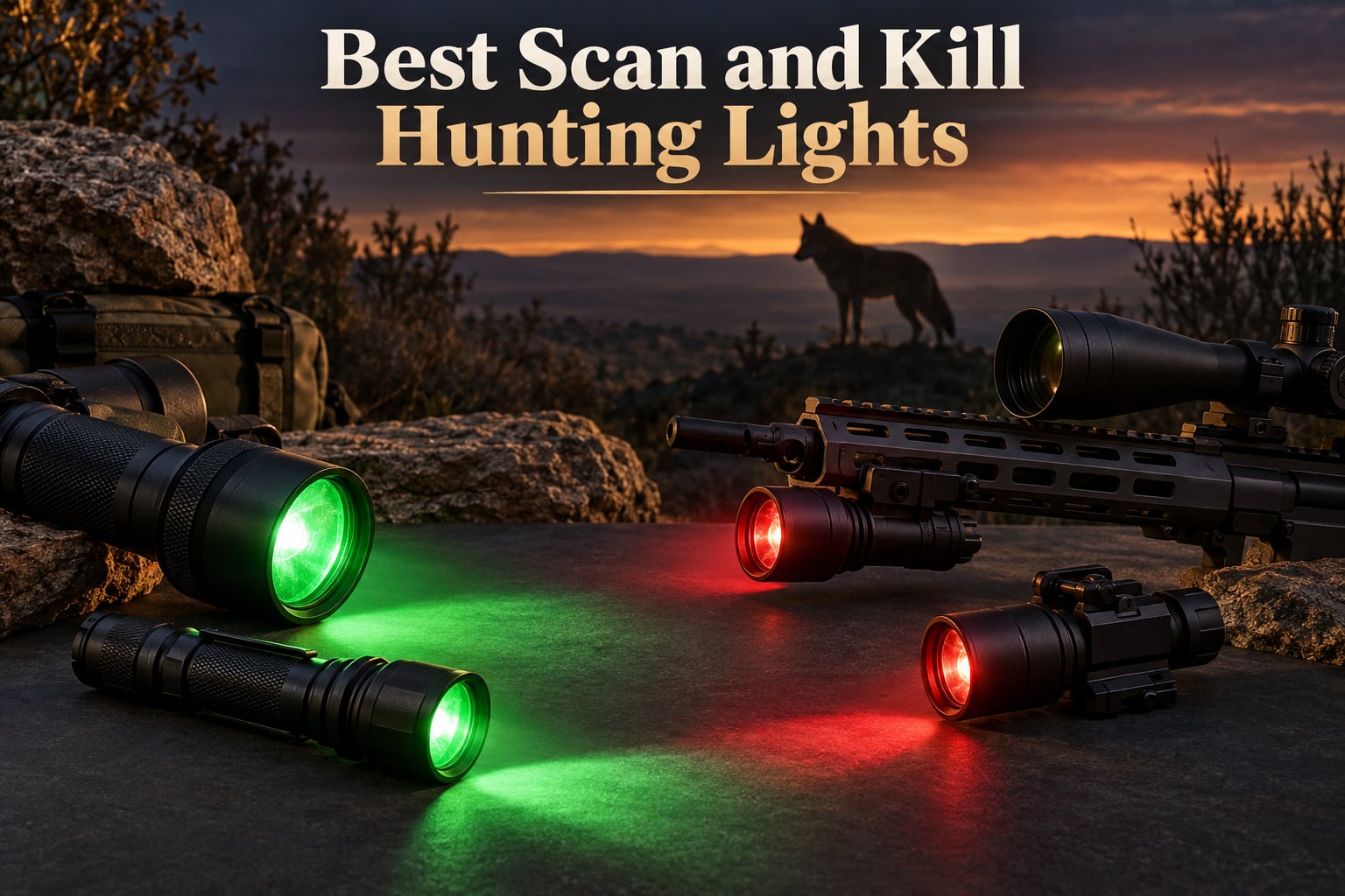 Best Scan and Kill Hunting Lights