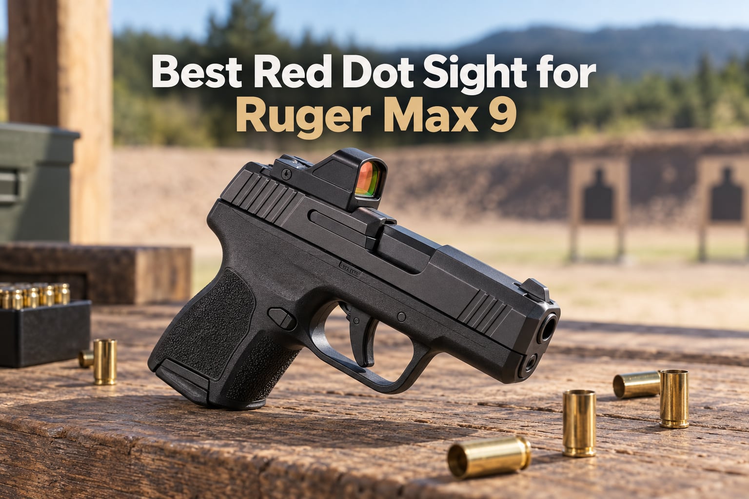 Best Red Dot Sight for Ruger Max 9