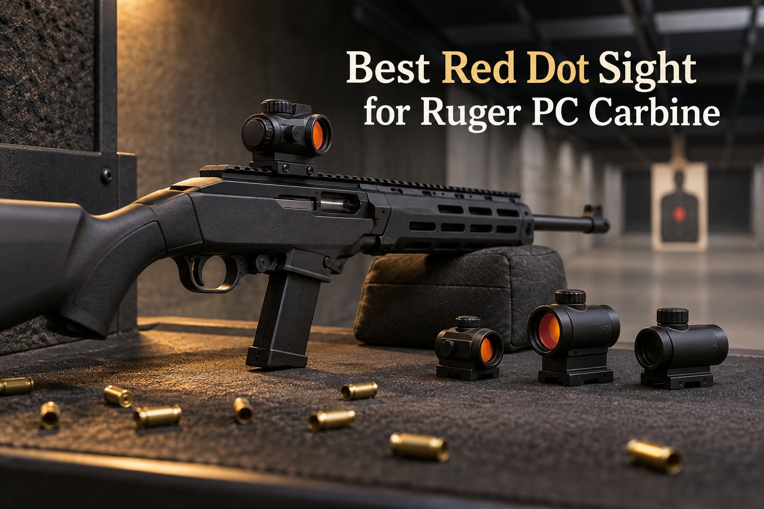 Best Red Dot Sight for Ruger PC Carbine
