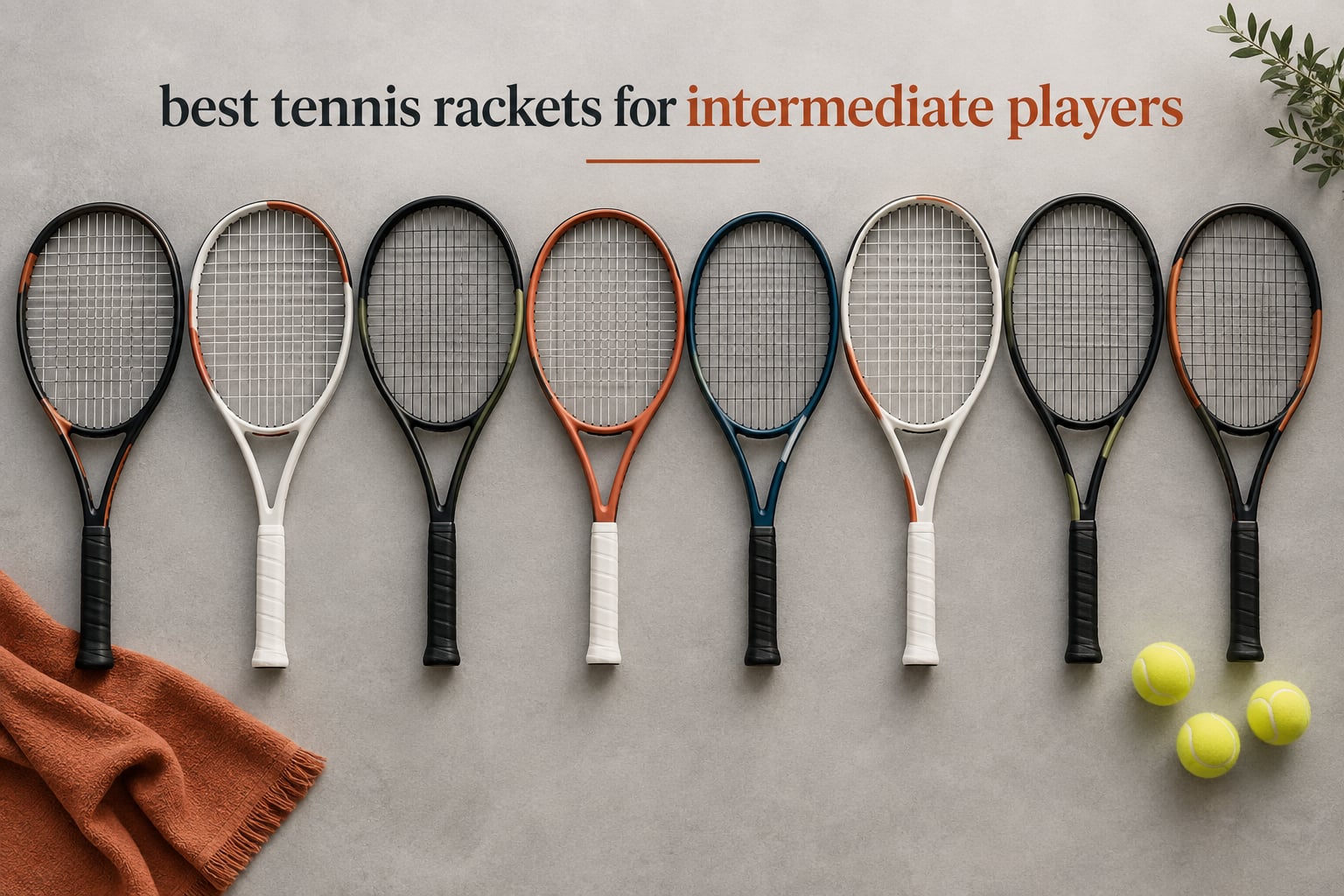 best tennis rackets for intermediate players