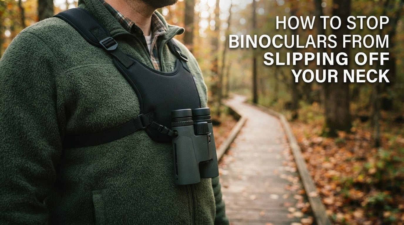 How to Stop Binoculars From Slipping Off Your Neck