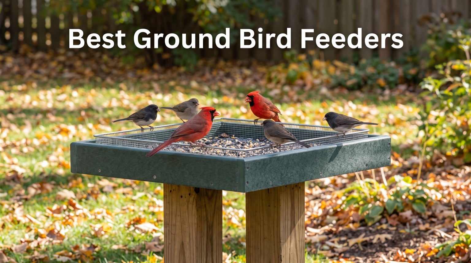 Best Ground Bird Feeders