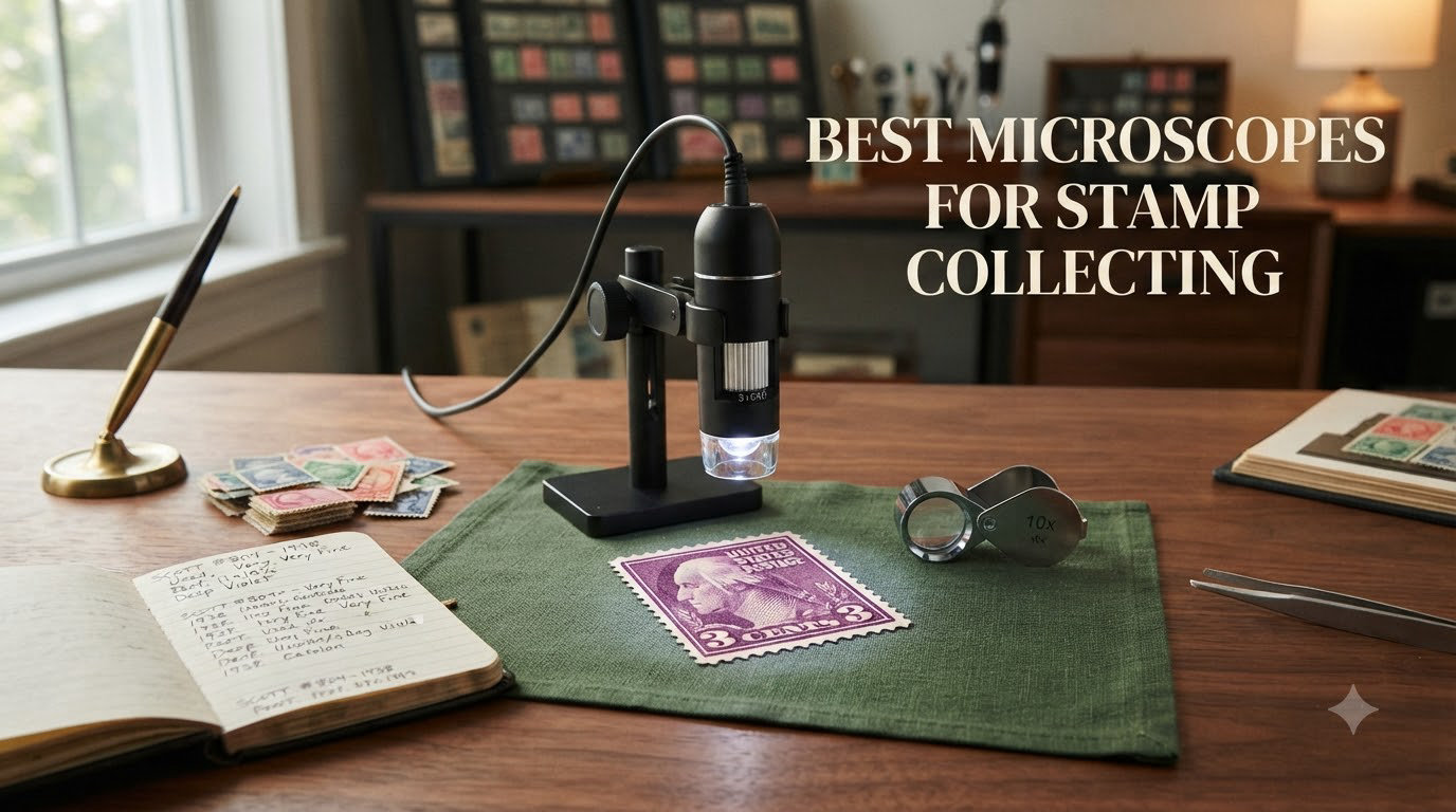 Best Microscopes for Stamp Collecting