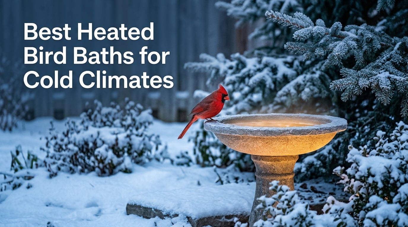 Best Heated Bird Baths for Cold Climates