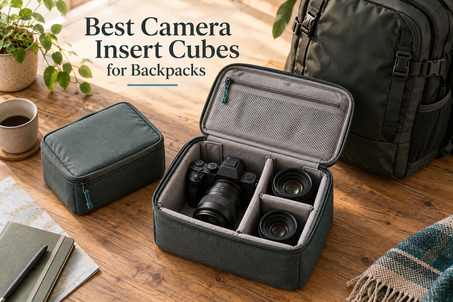 Best Camera Insert Cubes for Backpacks