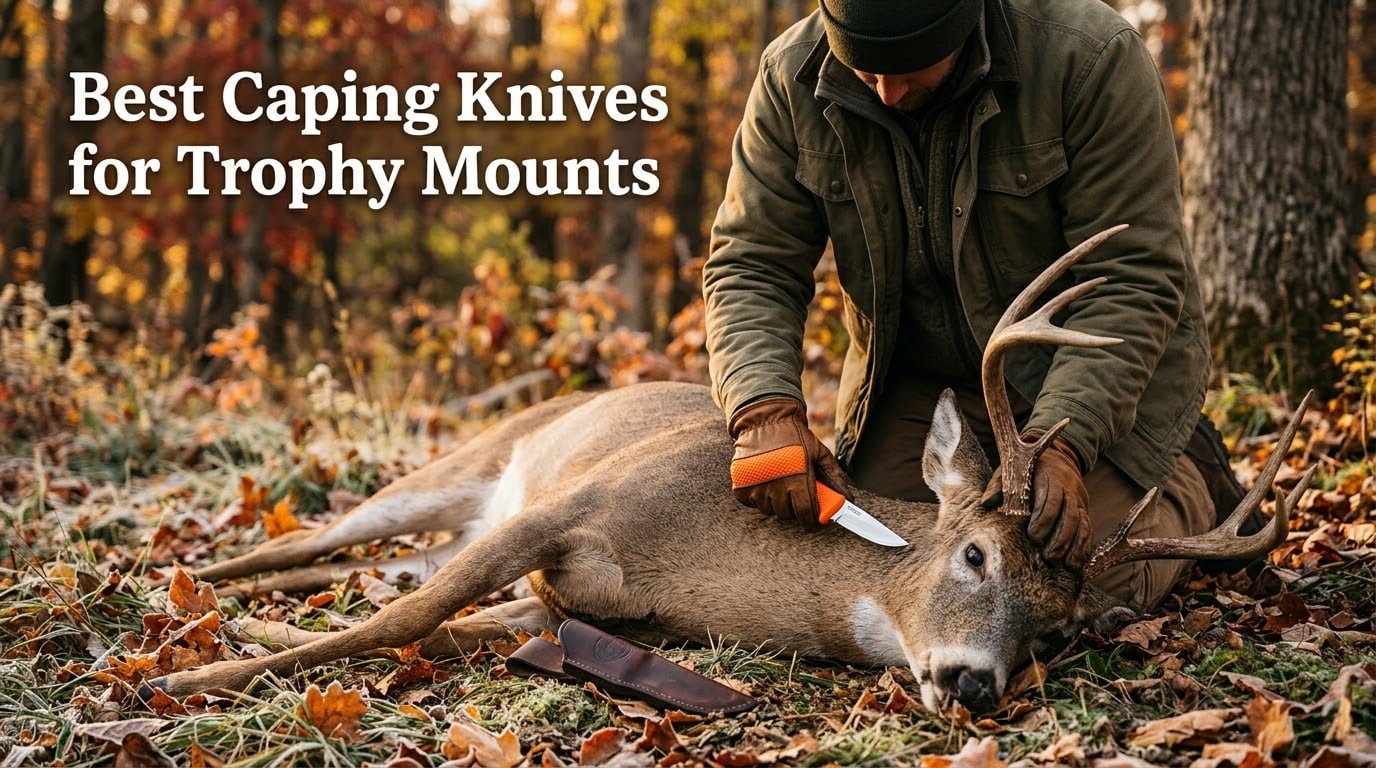 Best Caping Knives for Trophy Mounts