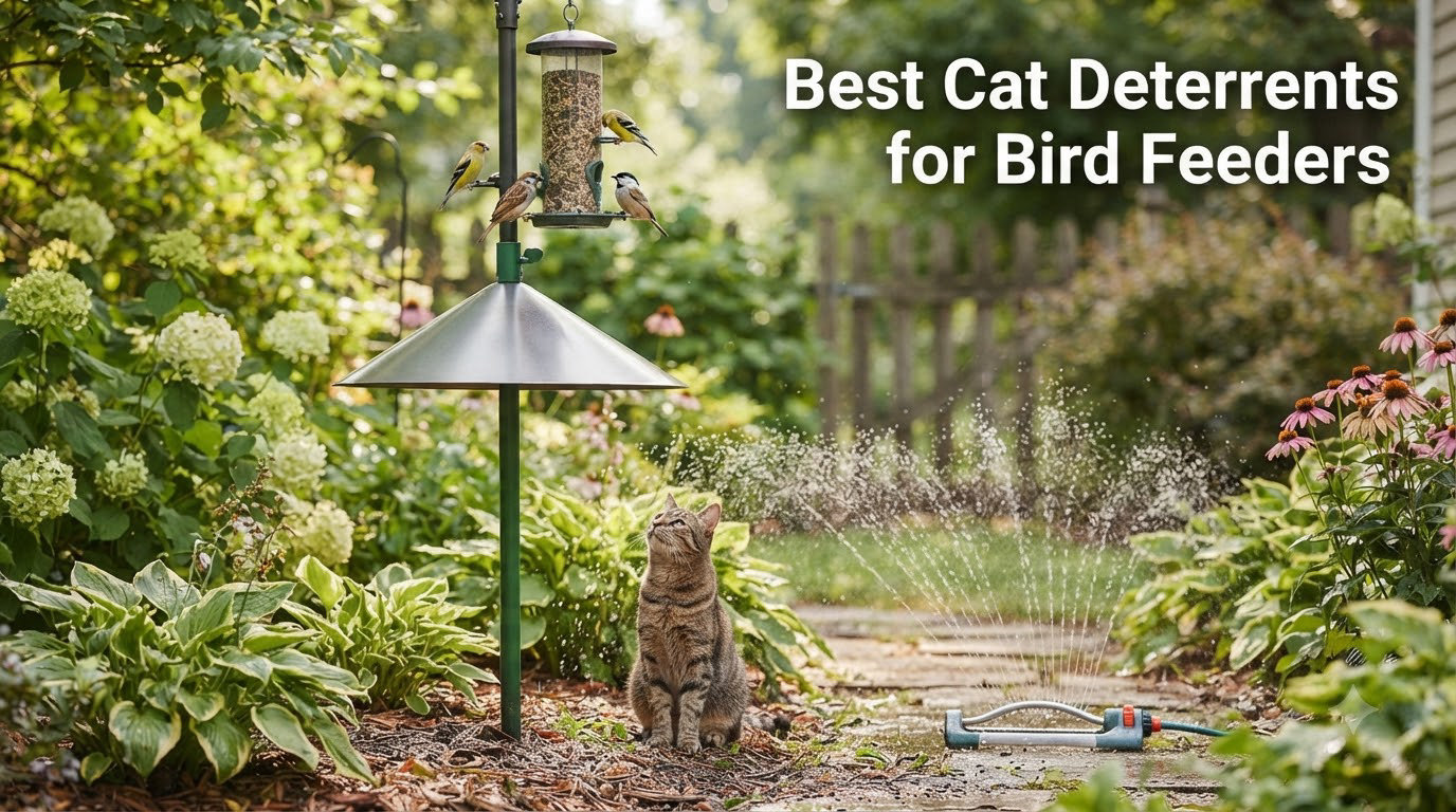 Best Cat Deterrents for Bird Feeders