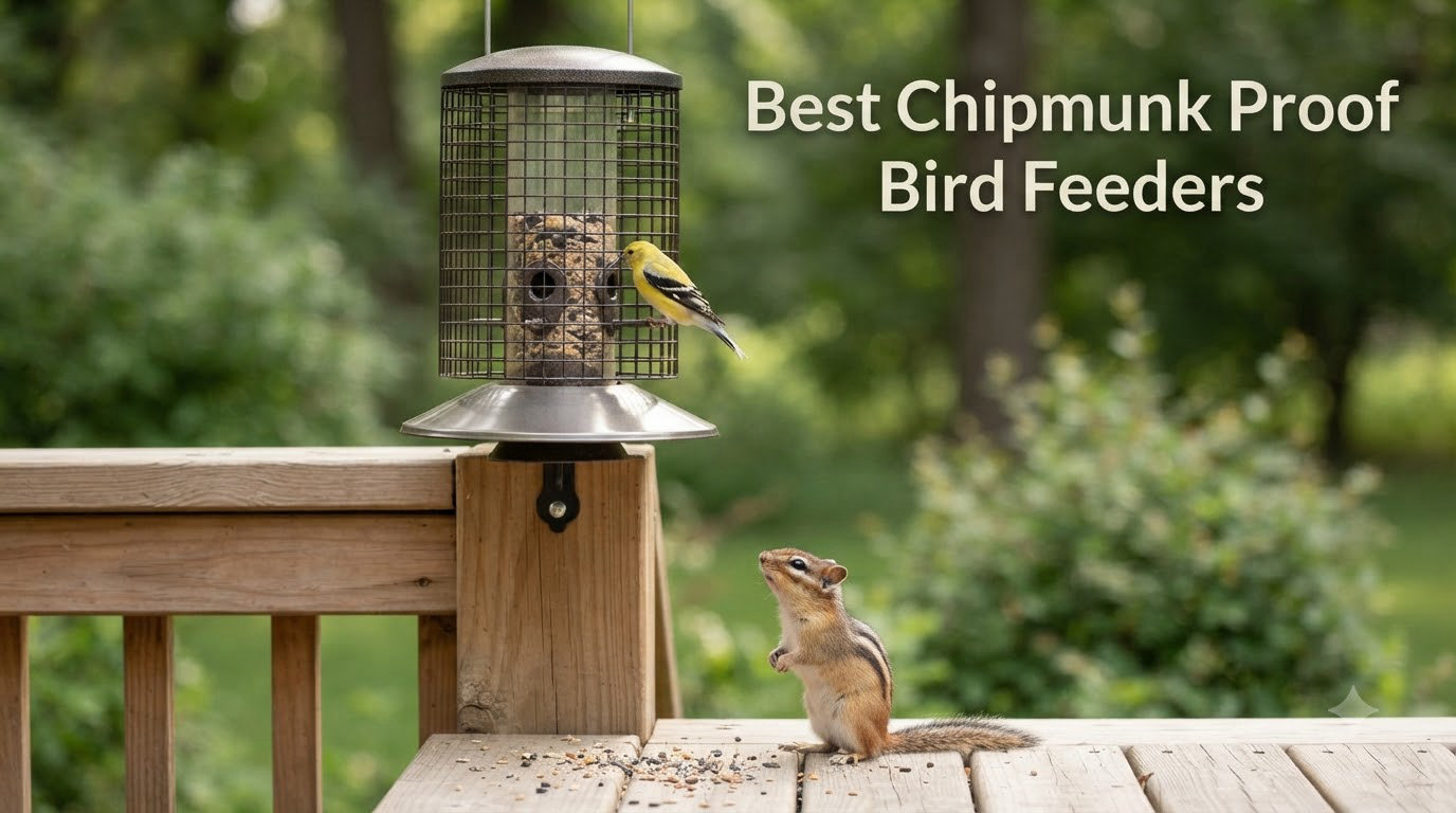 Best Chipmunk Proof Bird Feeders