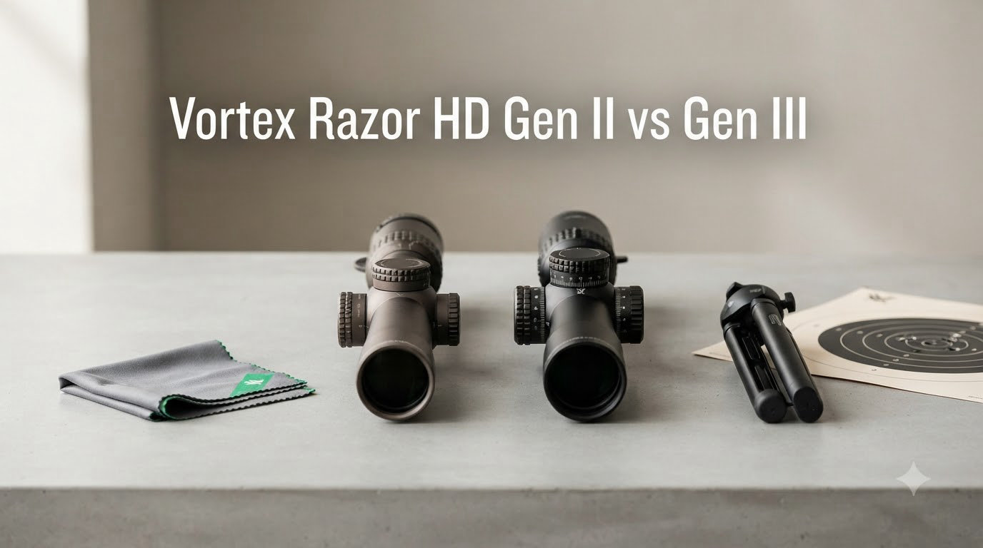 Vortex Razor HD Gen II vs Gen III