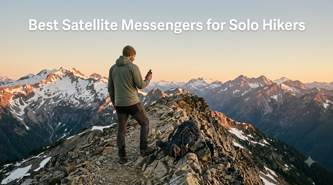 Best Satellite Messengers for Solo Hikers