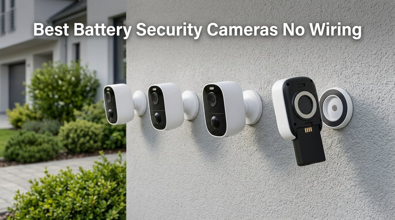 Best Battery Security Cameras No Wiring