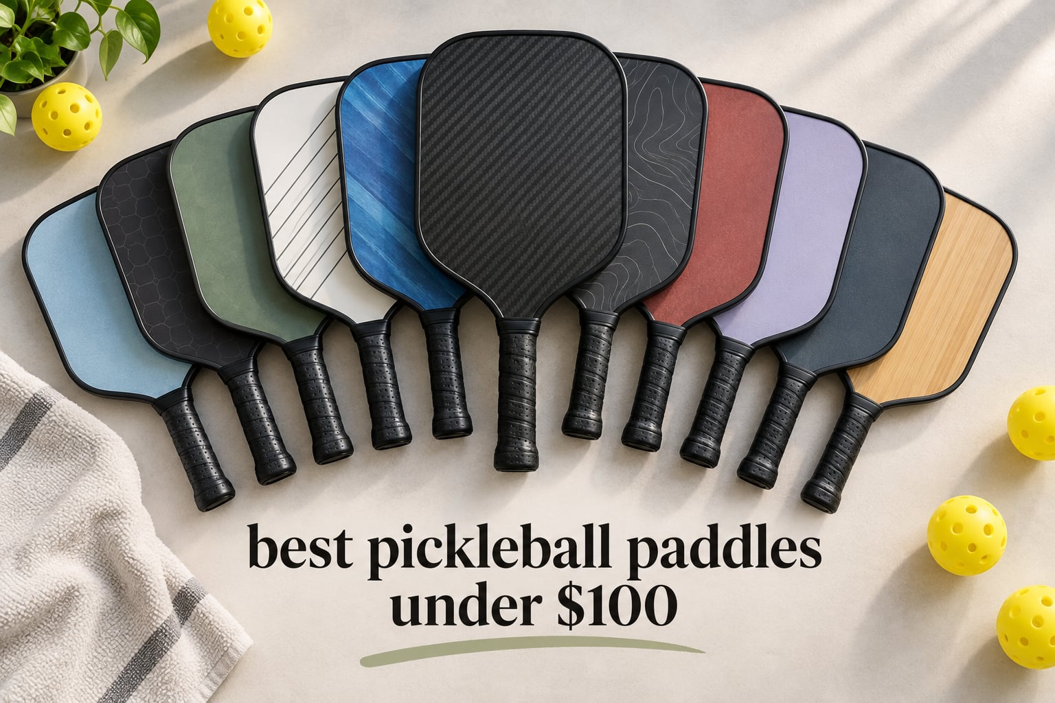 best pickleball paddles under $100