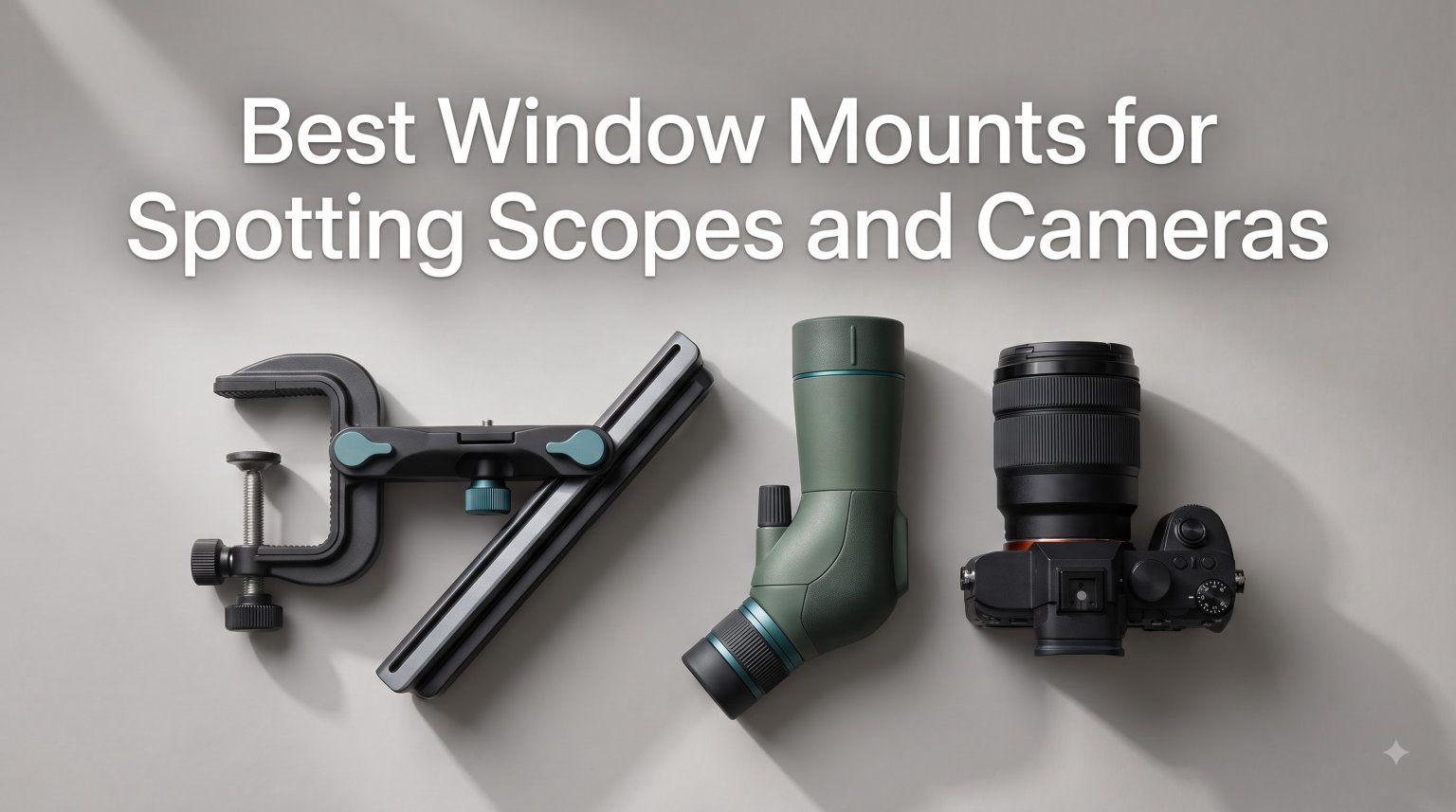 Best Window Mounts for Spotting Scopes and Cameras