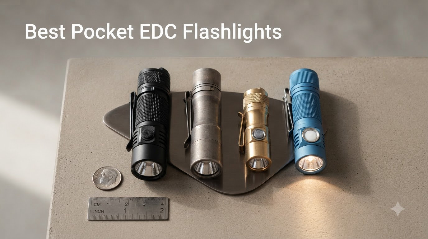 Best Pocket EDC Flashlights