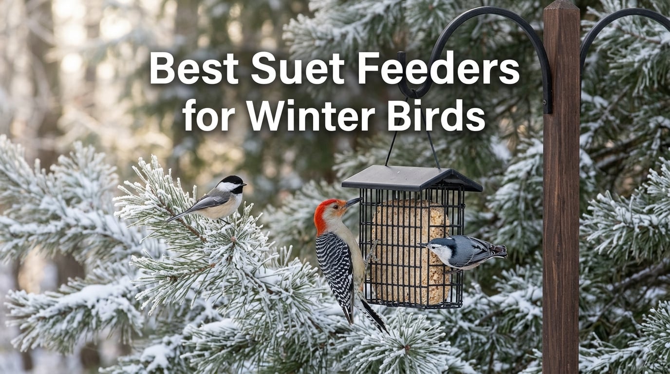 Best Suet Feeders for Winter Birds