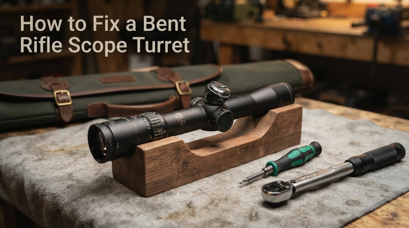 How to Fix a Bent Rifle Scope Turret