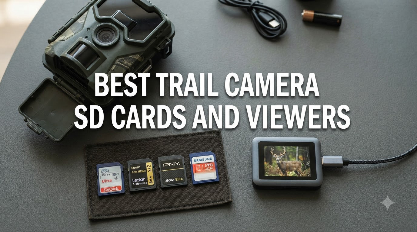 Best Trail Camera SD Cards and Viewers