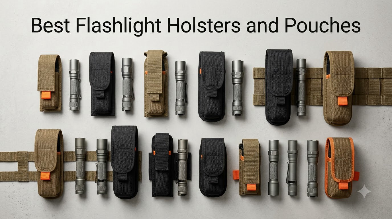 Best Flashlight Holsters and Pouches