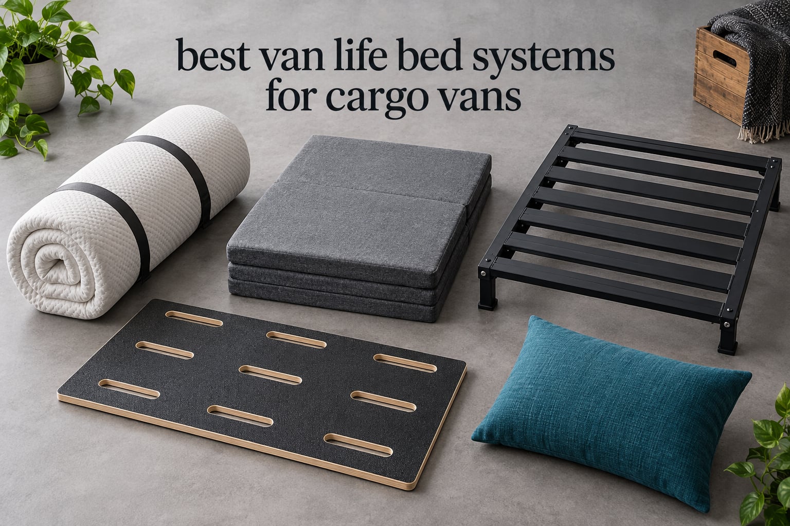 best van life bed systems for cargo vans
