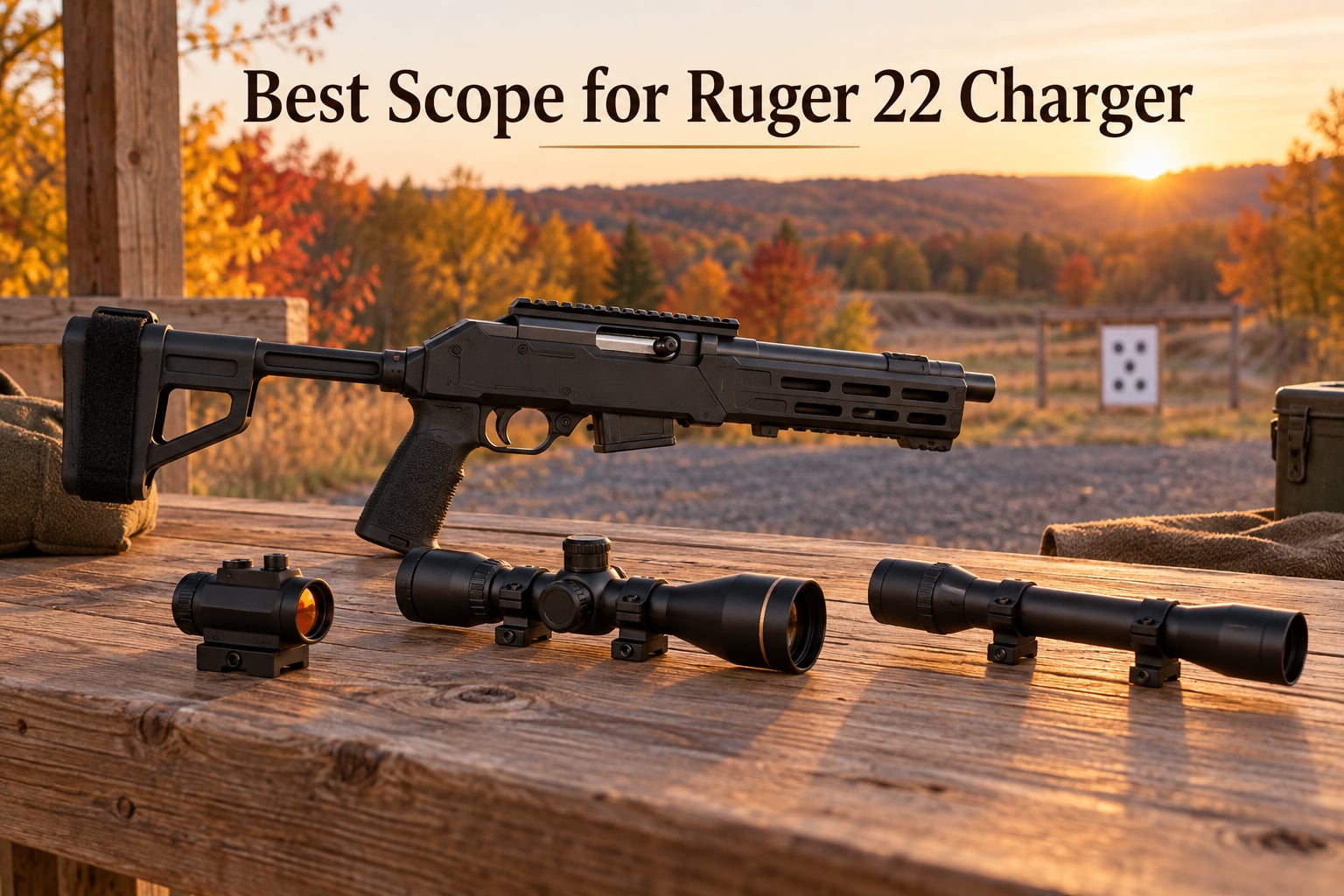 Best Scope for Ruger 22 Charger