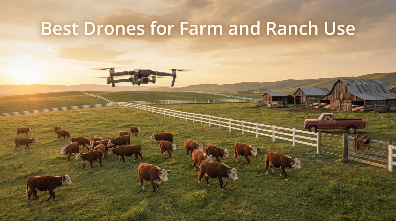 Best Drones for Farm and Ranch Use