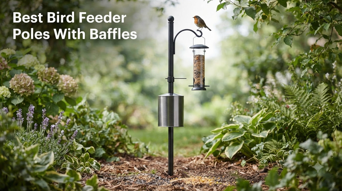 Best Bird Feeder Poles With Baffles
