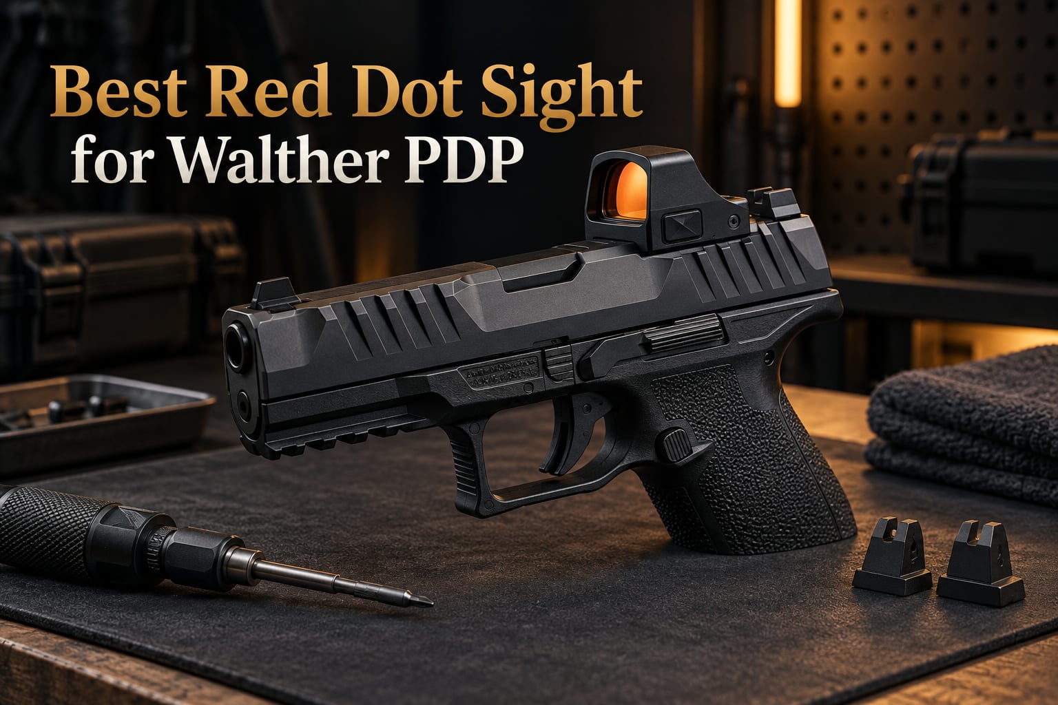 Best Red Dot Sight for Walther PDP