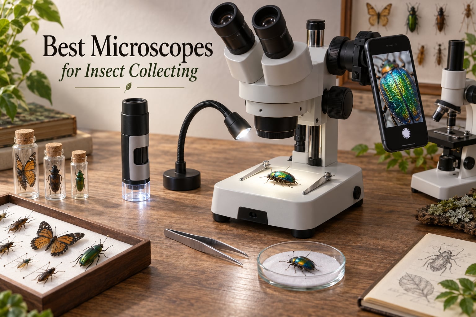 Best Microscopes for Insect Collecting