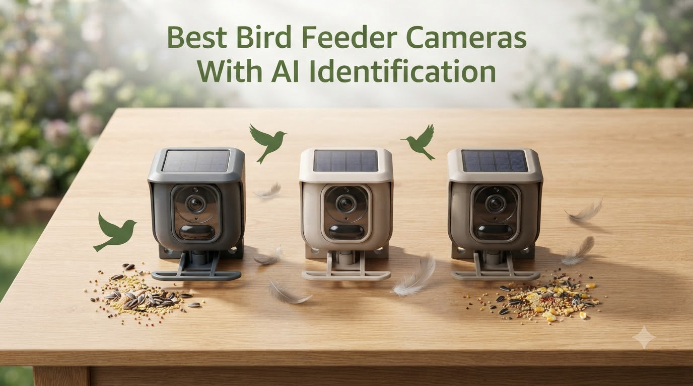 Best Bird Feeder Cameras With AI Identification