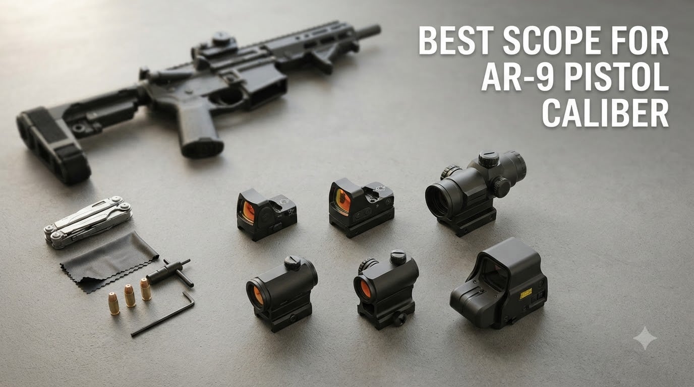 Best Scope for AR-9 Pistol Caliber