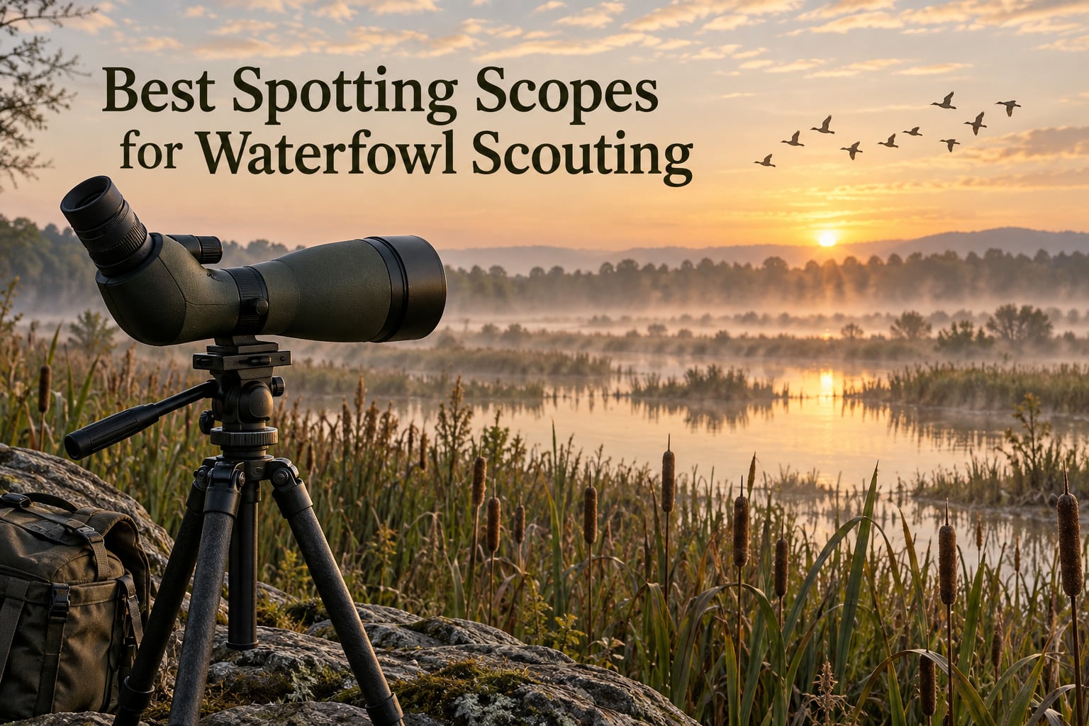 Best Spotting Scopes for Waterfowl Scouting
