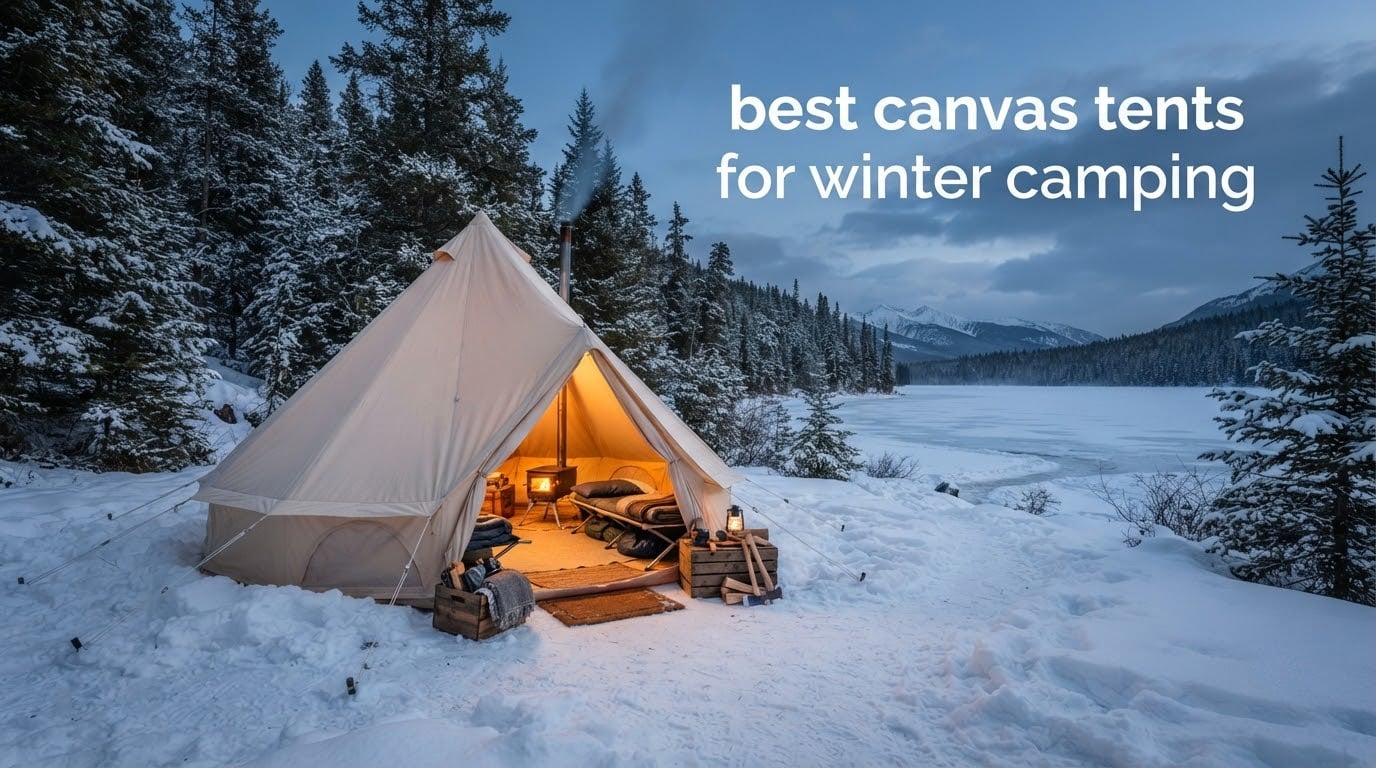 best canvas tents for winter camping