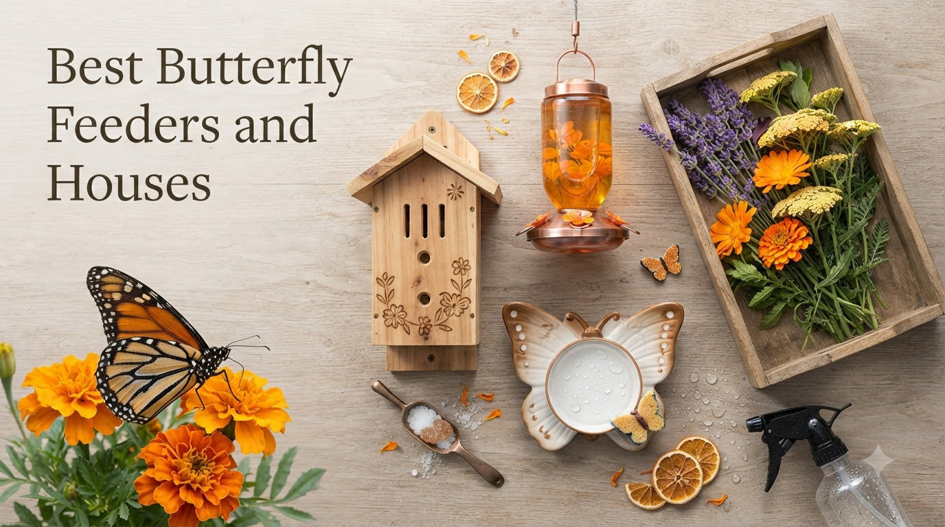 Best Butterfly Feeders and Houses