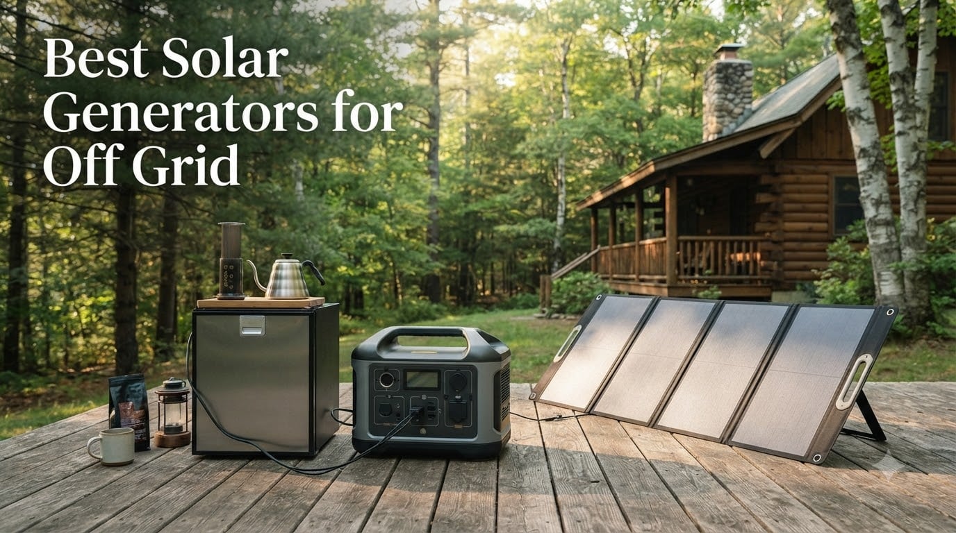 Best Solar Generators for Off Grid