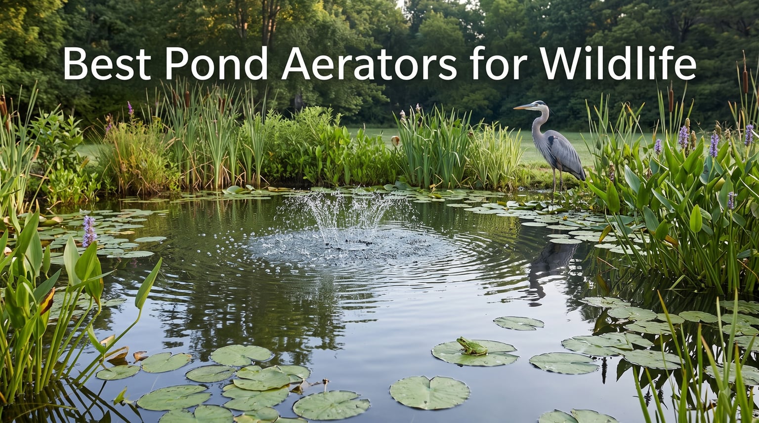 Best Pond Aerators for Wildlife
