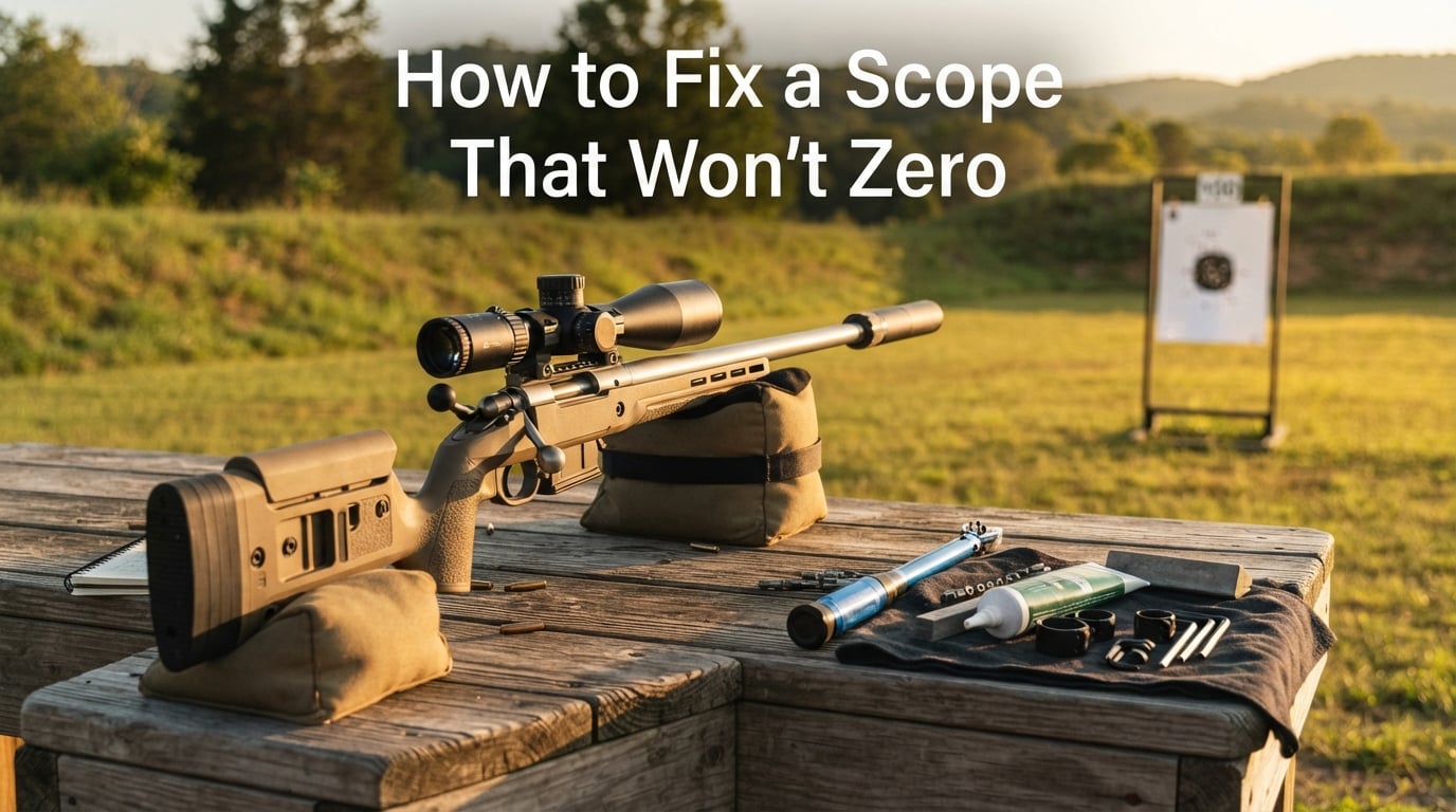 How to Fix a Scope That Won't Zero