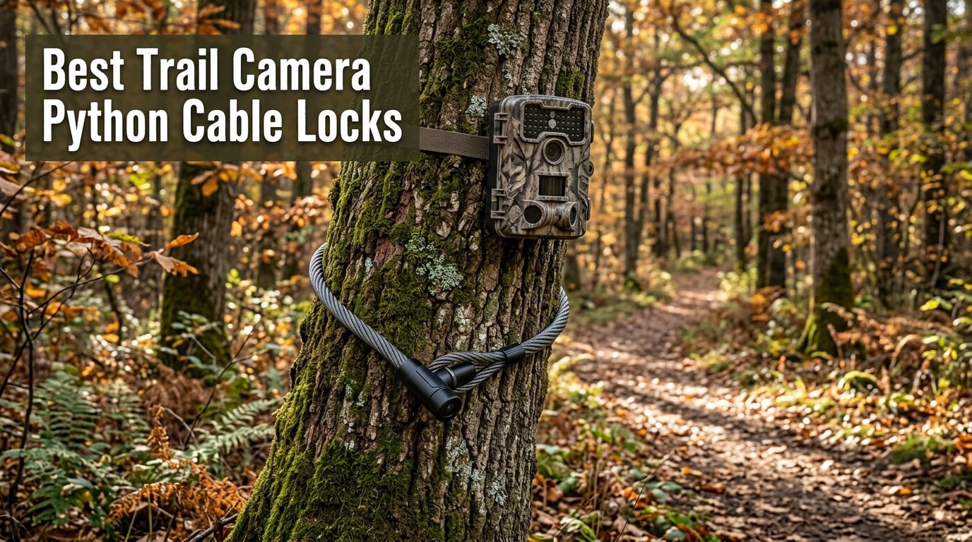 Best Trail Camera Python Cable Locks