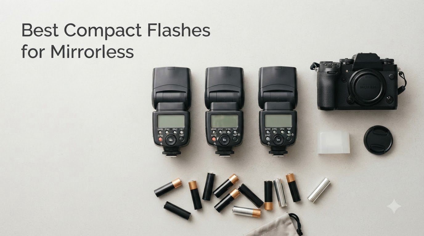 Best Compact Flashes for Mirrorless